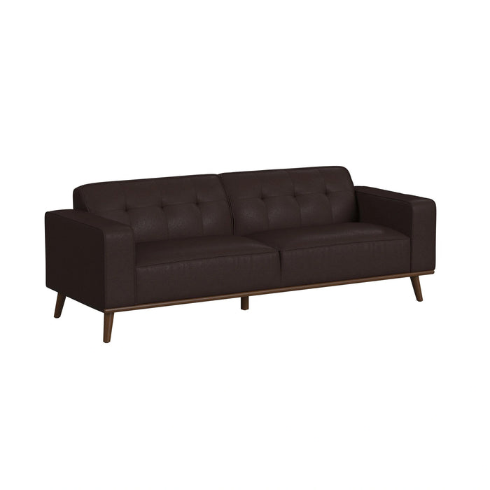 Destiny Living Room Set in Pebble Brown