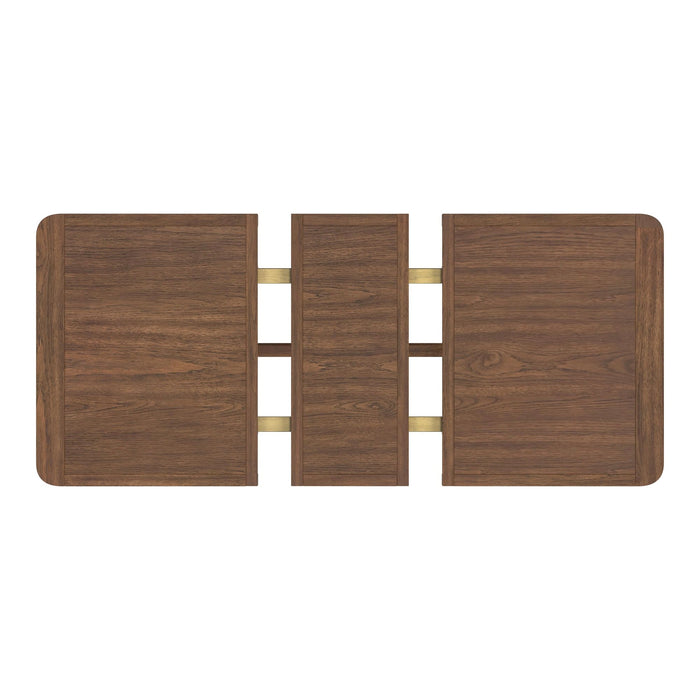 Glinda Dining Set in Brown