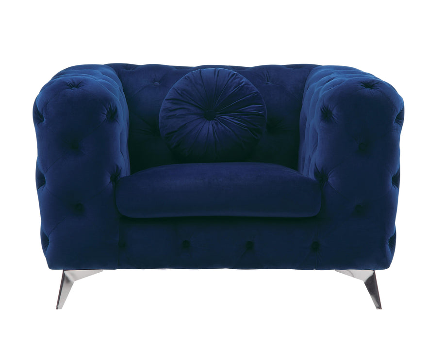 Atronia Blue Fabric Chair image