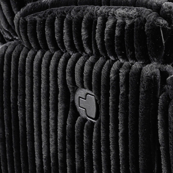 Admiral Motion Sofa in Masis Black