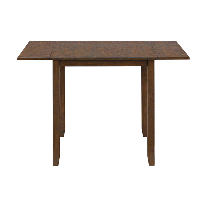 Alex 3PC Dining Set with Drop Leaf Table in Espresso