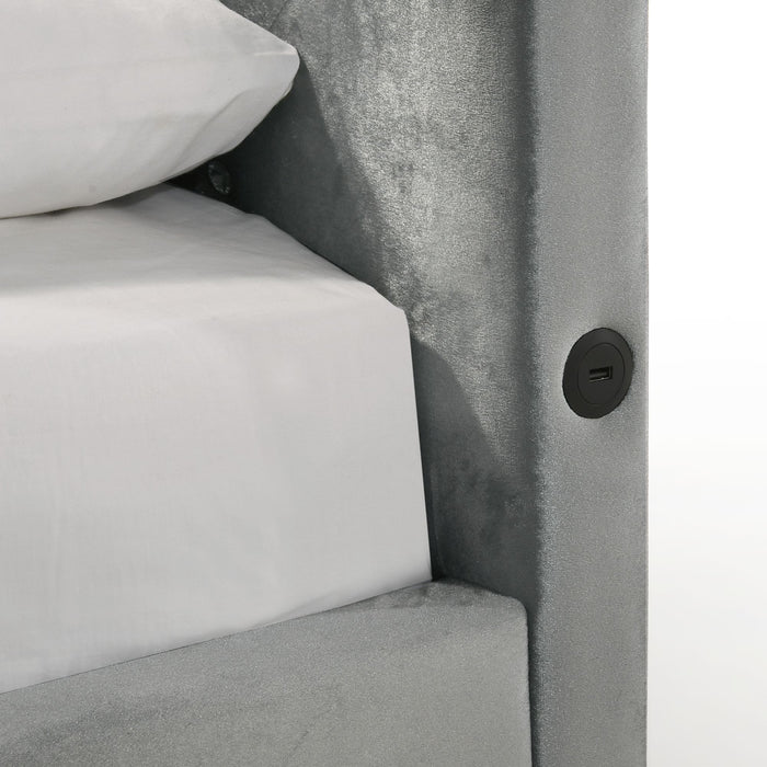 Amberley UPH Corner Bed with LED and USB