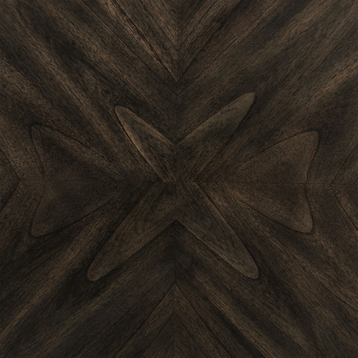 Amherst Dining Side Chair W/PU Cushion Side Stretcher Dark Finish (2 Per Pack)