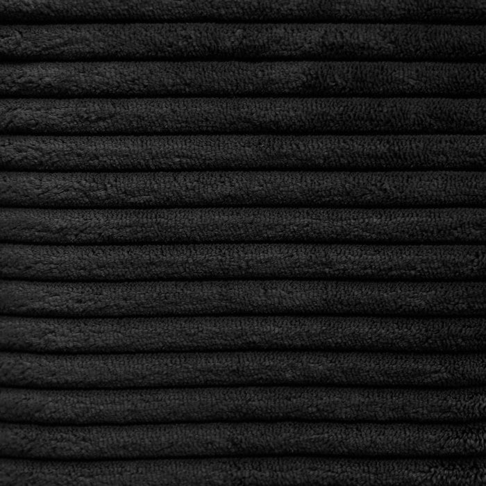 Arizona 3PC Sectional Set with RHF Chaise in Steno Black