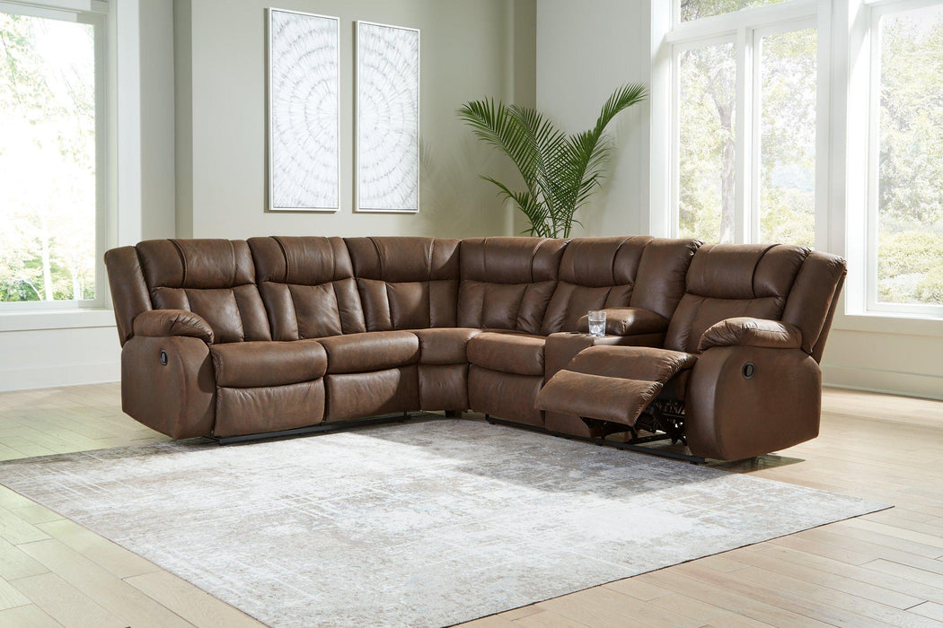 Trail Boys 2-Piece Reclining Sectional