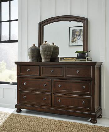 Porter Dresser and Mirror