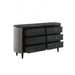 Skyline 6 Drawer Dresser-Onyx