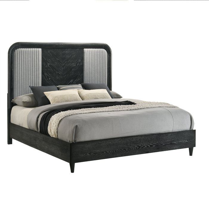Skyline 6/6-6/0 Ek/Wk Headboard, Footboard & Slat Kit-Onyx