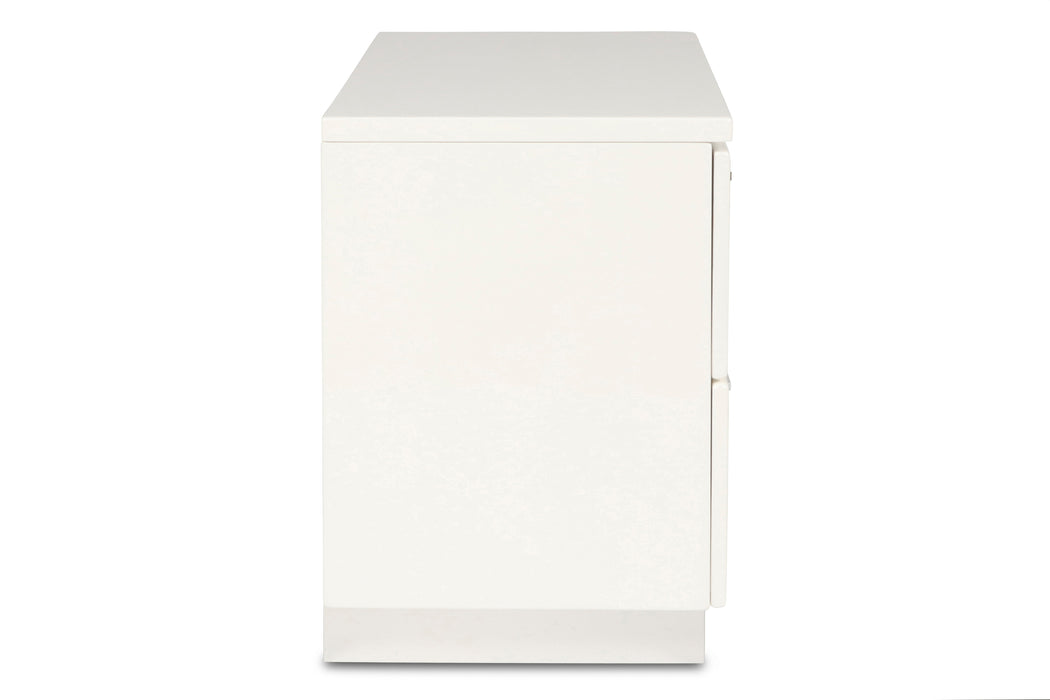 Sapphire Nightstand-White