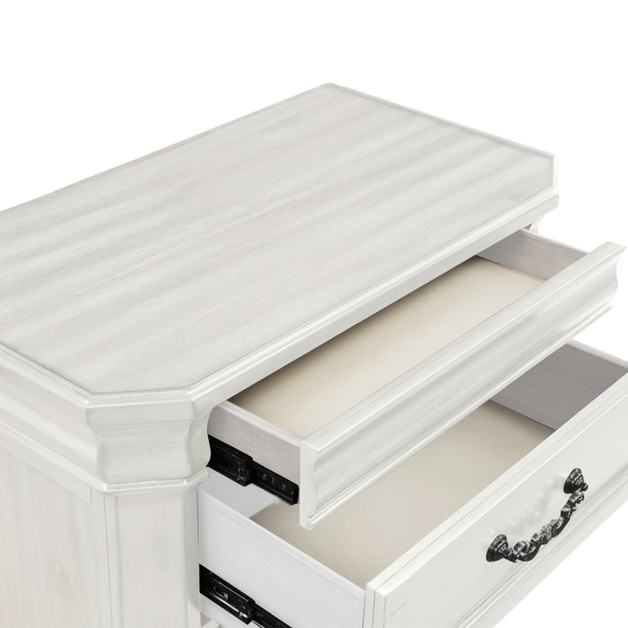 Lyndhurst Nightstand- Vintage White