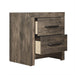 Misty Lodge Nightstand- Greige