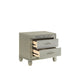 Radiance Nightstand-Silver