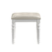 Valentino Dressing Table Stool-White