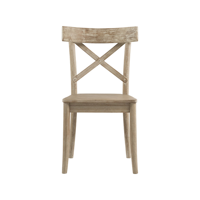 (D680-41) Callista- Side Chair (2/Ctn)- Beach