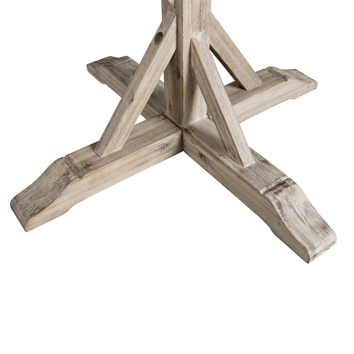 Callista Round Standard Height 5PC Dining Set-Table and Four Chairs