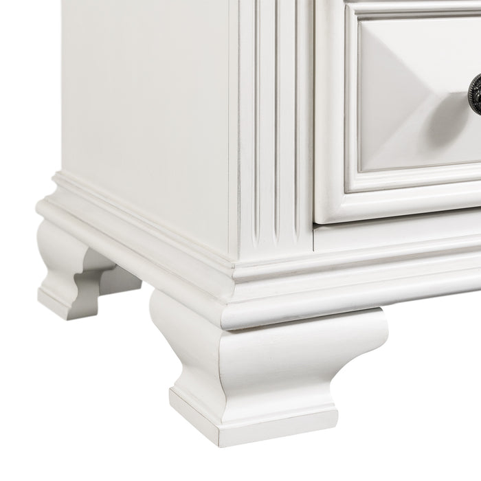 Calloway Dresser Antique White Color