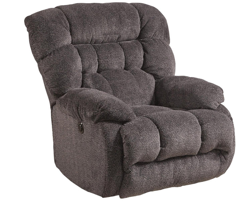 Catnapper Daly Power Lay Flat Recliner in Cobblestone