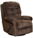 Catnapper Furniture Norwood Swivel Glider Recliner in Chocolate image