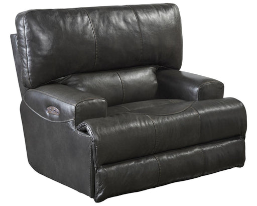 Catnapper Wembley Lay Flat Recliner in Steel image