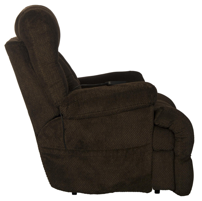 Sterling Power Lay Flat Recliner with Power Adjustable Headrest and Lumbar with Heat & Massage