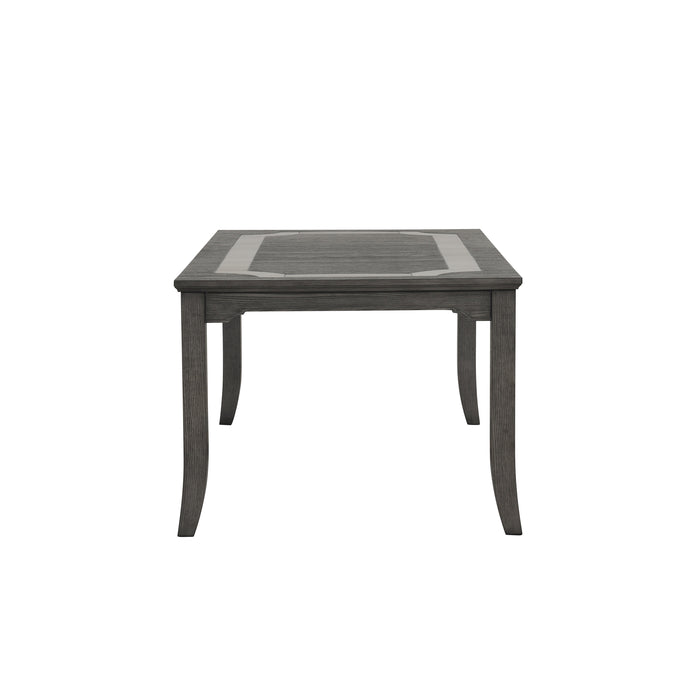 Lisbon Rectangle Dining Table-Gray