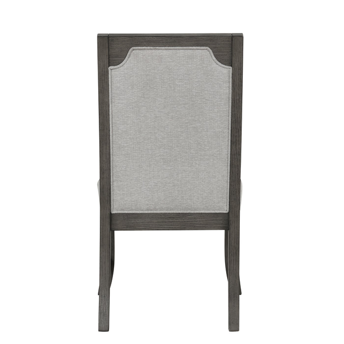 Lisbon Dining Side Chair (2 Per Carton)-Gray