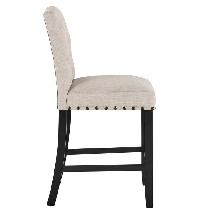 Daphne 5 Pc Natural 42" Counter Set W/Natural Chairs