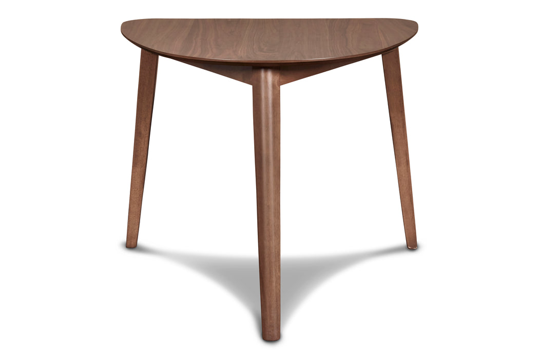 Oscar Corner Table-Walnut