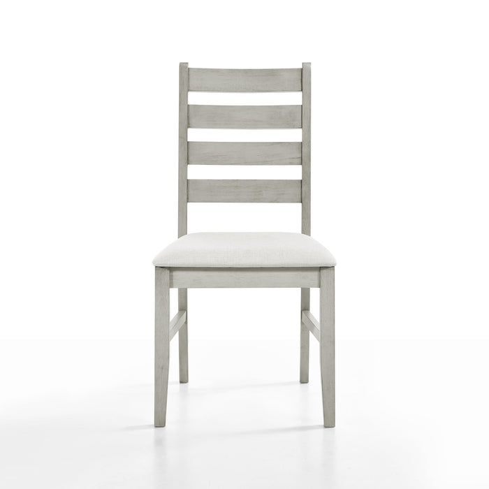 Pascal Ladderback Dining Chair (2 Per Carton)-Driftwood