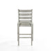 Pascal Ladderback Counter Chair (2 Per Carton)-Driftwood