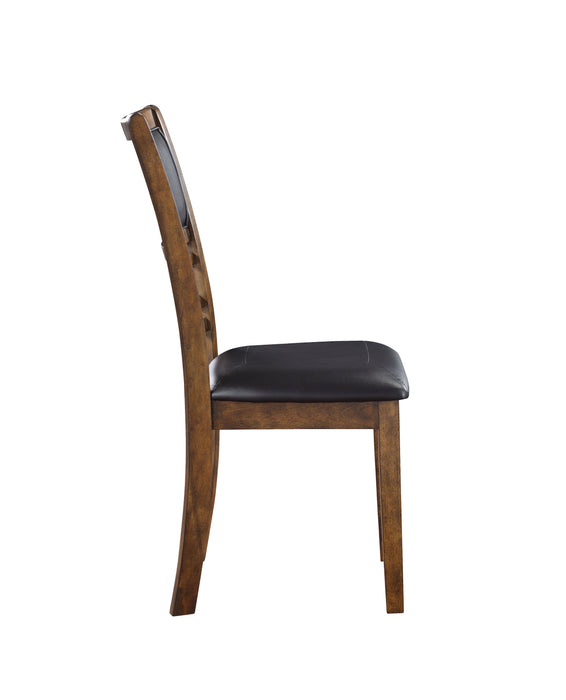 Gia Dining Chairs (2/Ctn)-Brown