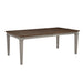 Mariana Rectangle Dining Table-Vintage Creme