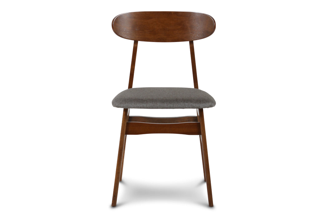 Morocco Dining Chair W/Dark Gray Seat Cushion (2 Per Carton)