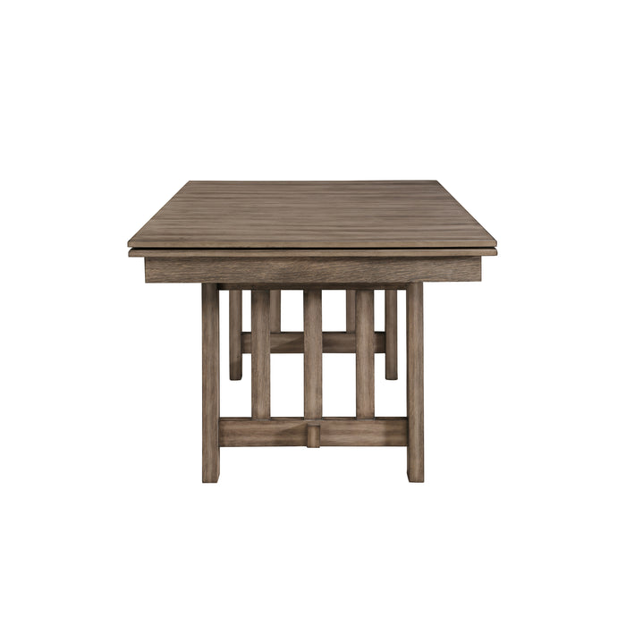 Harrisburg Dining Table Base-Walnut