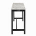 Celeste Theater Bar Table W/ 3 Stools-Gray