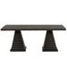 Plateau Rectangle Dining Top-Rustic Espresso