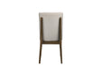Maggie Dining Chair W/Natural Cushion-Walnut