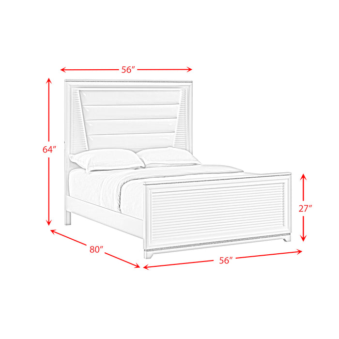 Denmark UPH Bed with Lights