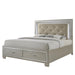 Platinum Queen Platform Storage Bed image