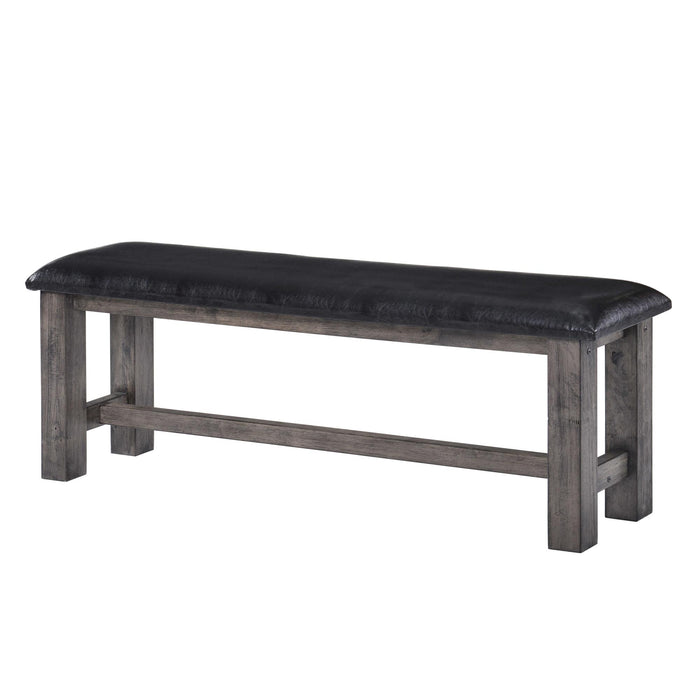 Nathan Bench w. PU Padded Seat