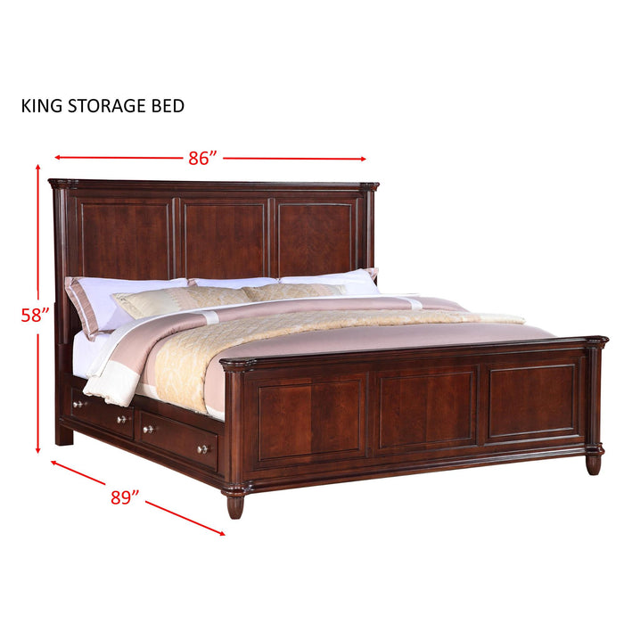 Hamilton King Storage Bed