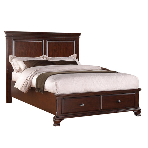 Canton Cherry Queen Storage Bed image