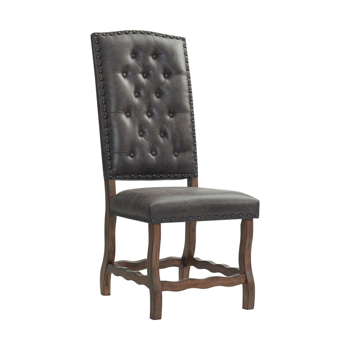 Gramercy Tufted Tall Back Side Chair Set of 2