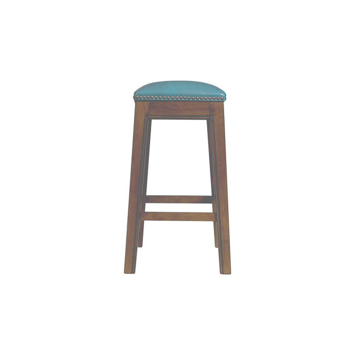 Fiesta 24" Backless Counter Height Stool in Blue