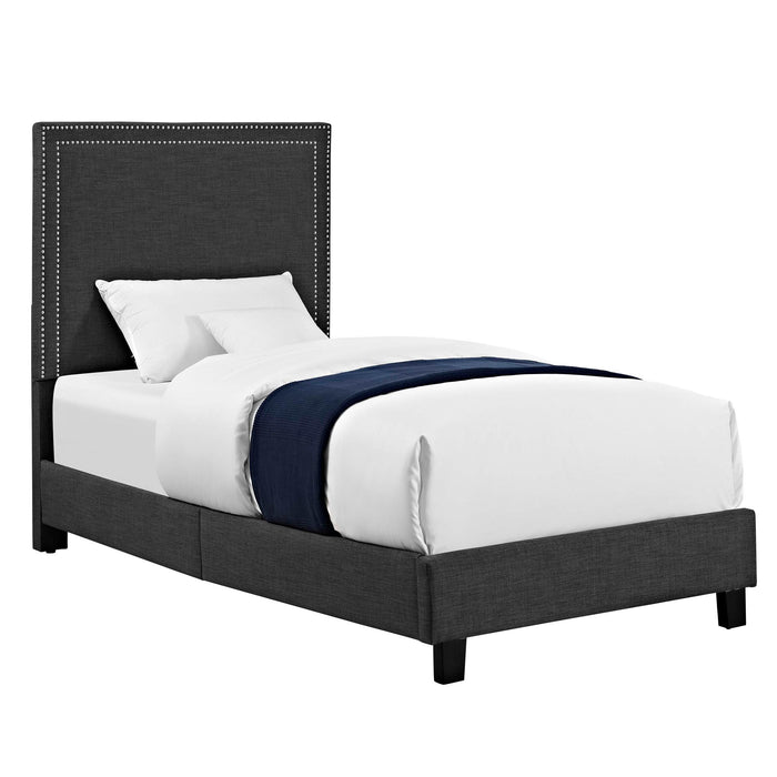 Erica Upholstered Twin Platform Bed