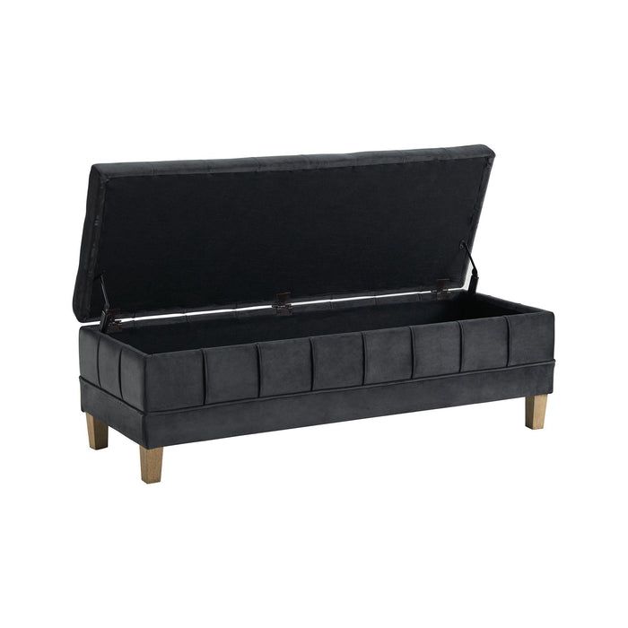 Crosby Tufted Storage Ottoman