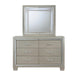 Platinum Youth Dresser & Mirror w/ LED Light Set image