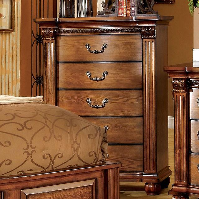 Bellagrand Antique Tobacco Oak Chest image