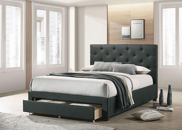 SYBELLA Cal.King, E.King, Queen, Full, & Twin Bed, Beige