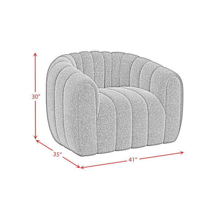 Flamingo Swivel Chair in Ching Hunter Green